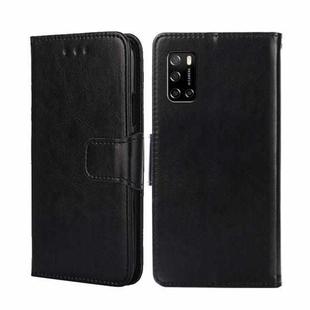 For Rakuten Big S Crystal Texture Leather Phone Case(Black)