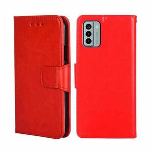 For Nokia G22 Crystal Texture Leather Phone Case(Red)