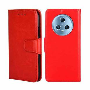 For Honor Magic5 Crystal Texture Leather Phone Case(Red)