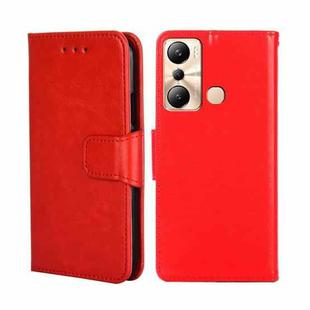 For Infinix Hot 20i Crystal Texture Leather Phone Case(Red)