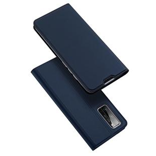 For Huawei Honor 30 Pro+ DUX DUCIS Skin Pro Series Horizontal Flip PU + TPU Leather Case, with Holder & Card Slots(Blue)