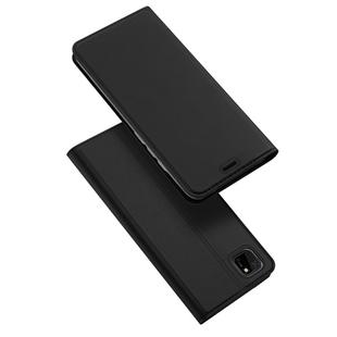 For Huawei Y5p DUX DUCIS Skin Pro Series Horizontal Flip PU + TPU Leather Case, with Holder & Card Slots(Black)