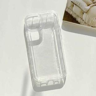 For iPhone 14 Airbag Transparent  TPU Phone Case