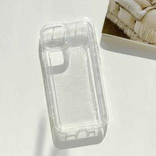 For iPhone 13 Airbag Transparent  TPU Phone Case