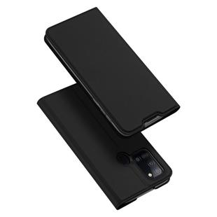 For Samsung Galaxy A21s DUX DUCIS Skin Pro Series Horizontal Flip PU + TPU Leather Case, with Holder & Card Slots(Black)