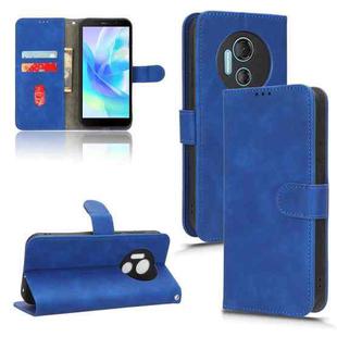 For Doogee X97 / X97 Pro Skin Feel Magnetic Flip Leather Phone Case(Blue)