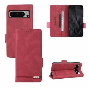 For Google Pixel 8 Pro Magnetic Clasp Leather Phone Case(Red)