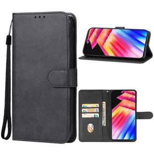 For Infinix Hot 30 Play Leather Phone Case(Black)