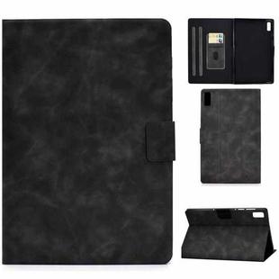 For Lenovo Tab M9 Cowhide Texture Horizontal Flip Tablet Leather Case(Grey)