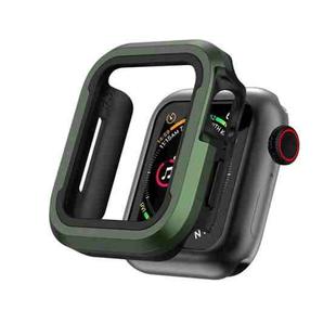 For Apple Watch Series 8 & 7 41mm WiWU Defender Watch Case(Green)