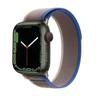 WiWU Trail Loop Watch Band For Apple Watch Series 9&8&7 41mm / SE 3&SE 2&6&SE&5&4 40mm / 3&2&1 38mm(Blue+Gray)