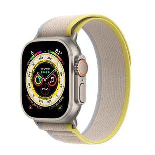 WiWU Trail Loop Watch Band For Apple Watch Ultra 49mm&Watch Ultra 2 49mm / Series 9&8&7 45mm / SE 3&SE 2&6&SE&5&4 44mm / 3&2&1 42mm(Yellow+Ivory)