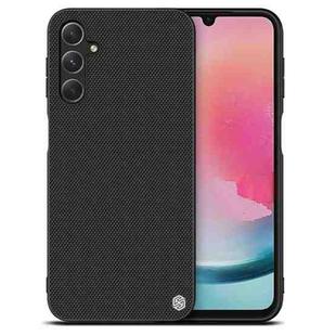 For Samsung Galaxy A24 NILLKIN Shockproof TPU + PC Textured Phone Case(Black)