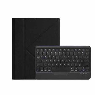 For iPad 10th Gen 10.9 2022 B10 Triangle Holder Tablet Bluetooth Keyboard Leather Case(Black)