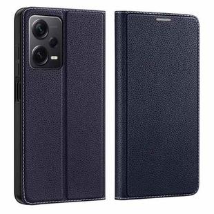 For Xiaomi Redmi Note 12 Pro+ 5G DUX DUCIS Skin X2 Series Horizontal Flip Leather Phone Case(Blue)