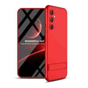 For Samsung Galaxy S23 FE 5G GKK Three Stage Splicing Full Coverage PC Phone Case(Red)