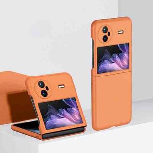 For vivo X Flip Skin Feel PC Phone Case(Orange)