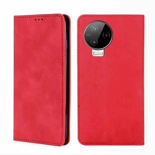 For Infinix Note 12 Pro 4G/Note 12 2023 Skin Feel Magnetic Horizontal Flip Leather Phone Case(Red)