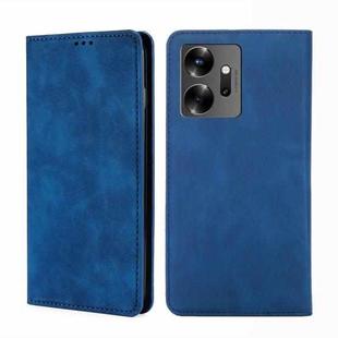 For Infinix Zero 20 Skin Feel Magnetic Horizontal Flip Leather Phone Case(Blue)