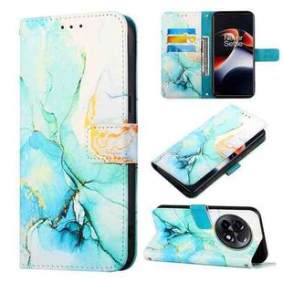 For OnePlus Ace 2 5G / 11R 5G PT003 Marble Pattern Flip Leather Phone Case(LS003)