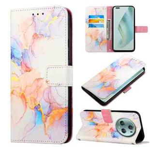 For Honor Magic5 Pro PT003 Marble Pattern Flip Leather Phone Case(LS004)