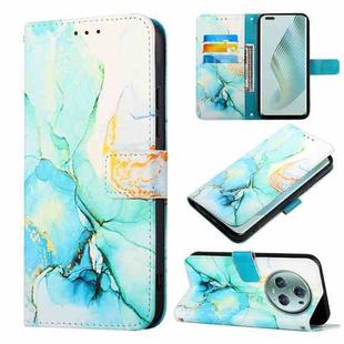 For Honor Magic5 Pro PT003 Marble Pattern Flip Leather Phone Case(LS003)