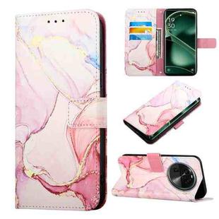 For OPPO Find X6 PT003 Marble Pattern Flip Leather Phone Case(LS005)