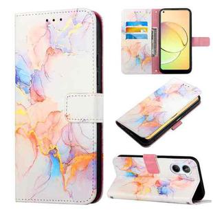 For Realme 10 4G PT003 Marble Pattern Flip Leather Phone Case(LS004)