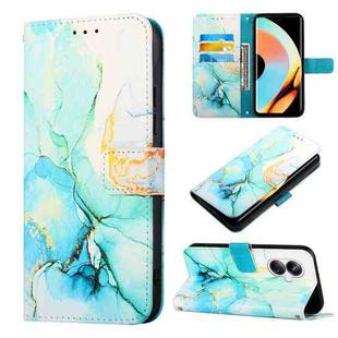 For Realme 10 Pro+ 5G PT003 Marble Pattern Flip Leather Phone Case(LS003)