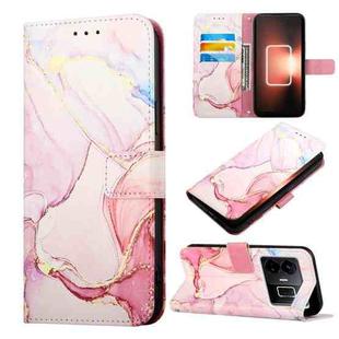 For Realme GT Neo 5 5G / GT3 PT003 Marble Pattern Flip Leather Phone Case(LS005)