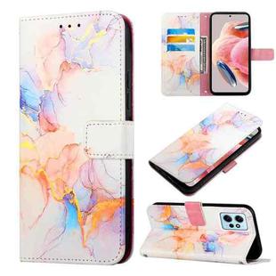 For Xiaomi Redmi Note 12 4G Global PT003 Marble Pattern Flip Leather Phone Case(LS004)