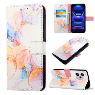 For Xiaomi Redmi Note 12 Pro+ 5G Global / Note 12 Explorer PT003 Marble Pattern Flip Leather Phone Case(LS004)