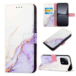 For Xiaomi 13 PT003 Marble Pattern Flip Leather Phone Case(LS006)