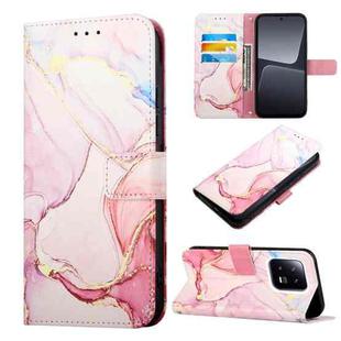 For Xiaomi 13 PT003 Marble Pattern Flip Leather Phone Case(LS005)