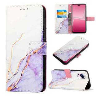 For Xiaomi 13 Lite 5G PT003 Marble Pattern Flip Leather Phone Case(LS006)