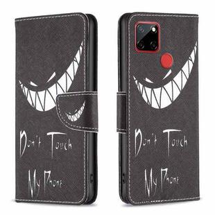 For Nokia C12 Colored Drawing Pattern Leather Phone Case(Smirk)