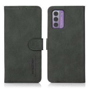 For Nokia G42 KHAZNEH Matte Texture Leather Phone Case(Green)