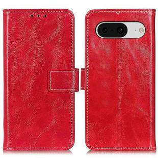 For Google Pixel 8 Retro Crazy Horse Texture Flip Leather Phone Case(Red)