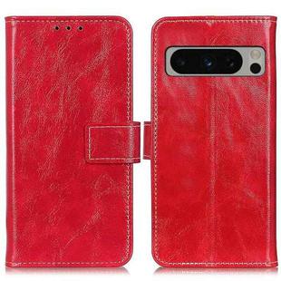 For Google Pixel 8 Pro Retro Crazy Horse Texture Flip Leather Phone Case(Red)