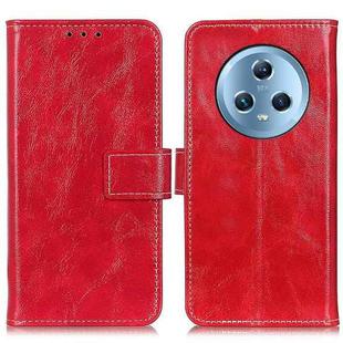 For Honor Magic5 Retro Crazy Horse Texture Flip Leather Phone Case(Red)