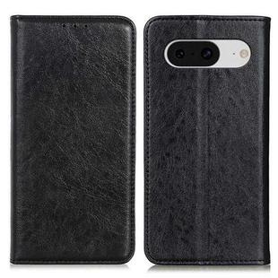 For Google Pixel 8 Magnetic Crazy Horse Texture Leather Phone Case(Black)