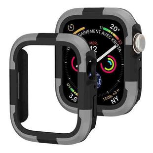 For Apple Watch Series SE 2&6&SE&5&4 40mm Armor Frame Watch Case(Grey)