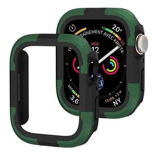 For Apple Watch Series SE 2&6&SE&5&4 40mm Armor Frame Watch Case(Green)