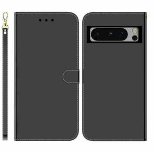 For Google Pixel 8 Pro Imitated Mirror Surface Leather Phone Case(Black)