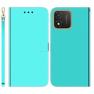 For Honor X5 Imitated Mirror Surface Leather Phone Case(Mint Green)