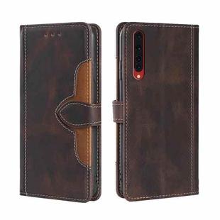 For Rakuten Big Skin Feel Magnetic Buckle Leather Phone Case(Brown)