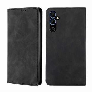 For Tecno Pova Neo 2 Skin Feel Magnetic Horizontal Flip Leather Phone Case(Black)