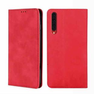 For Rakuten Big Skin Feel Magnetic Horizontal Flip Leather Phone Case(Red)