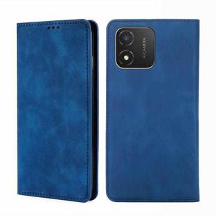 For Honor X5 4G Skin Feel Magnetic Horizontal Flip Leather Phone Case(Blue)