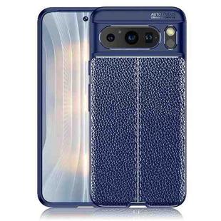 For Google Pixel 8 Pro Litchi Texture TPU Phone Case(Blue)